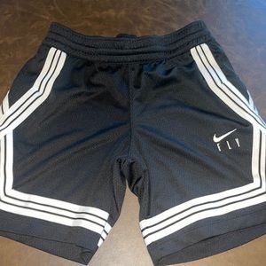Black Nike basketball shorts